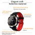 S18 Smartwatch Full Touch Heart Rate Blood Pressure Sleep Monitoring Call Information Alert Smart Bracelet red