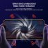 S18 Universal Mobile Phone Cooler Phone Gaming Magnetic Radiator With Ambient Lighting Portable Phone Semiconductor Radiator Cooling Fan For Playing Games Watch