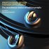 S19 Tws Wireless Earbuds Ear Clip Bone Conduction Bluetooth Headphones Bass Hi fi Stereo Earphone skin color