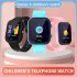 S20 Kids Smart Watch SIM Card Voice Call Phone Smartwatch Lbs Location Photo Camera Waterproof Black