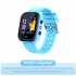 S20 Kids Smart Watch SIM Card Voice Call Phone Smartwatch Lbs Location Photo Camera Waterproof Blue