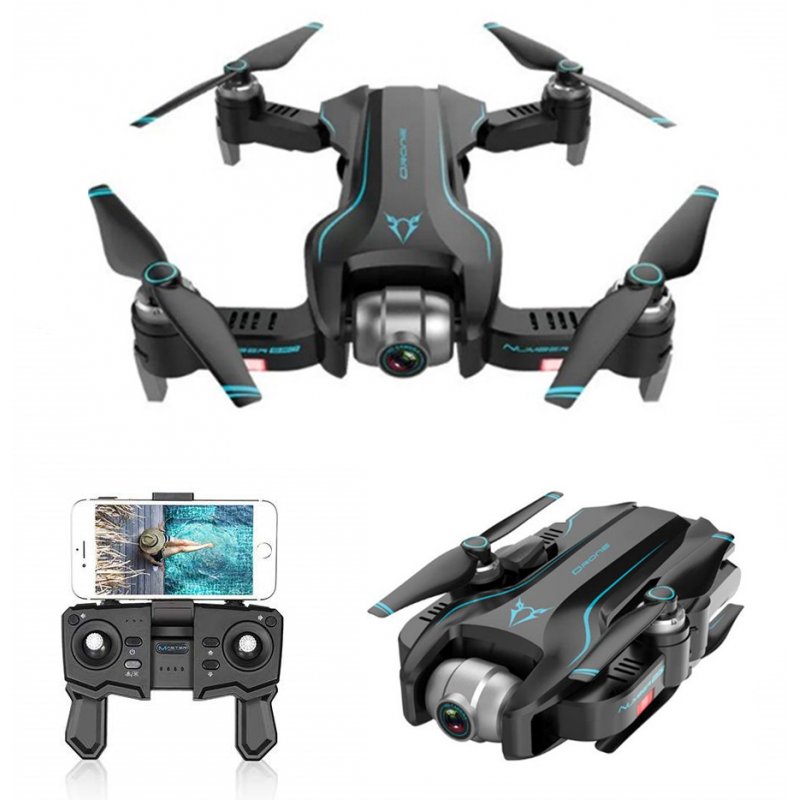 S20 WIFI FPV With 4K HD Camera GPS Positioning Mode Intelligent Foldable RC Drone Quadcopter RTF 3 battery