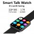 S216 1 78Inch HD Smart Watch Blood Pressure Heart Rate Monitor Fitness Tracker Sport Smartwatch black