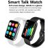 S216 1 78Inch HD Smart Watch Blood Pressure Heart Rate Monitor Fitness Tracker Sport Smartwatch Silver color black band