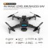 S22 2 4g Rc Drone 4k HD Optical Flow Infrared Obstacle Avoidance Servo Mechanical Gimbal Brushless Drone 2 Batteries