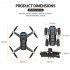 S22 2 4g Rc Drone 4k HD Optical Flow Infrared Obstacle Avoidance Servo Mechanical Gimbal Brushless Drone 2 Batteries