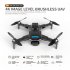 S22 2 4g Rc Drone 4k HD Optical Flow Infrared Obstacle Avoidance Servo Mechanical Gimbal Brushless Drone 3 Batteries