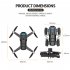 S22 2 4g Rc Drone 4k HD Optical Flow Infrared Obstacle Avoidance Servo Mechanical Gimbal Brushless Drone 3 Batteries