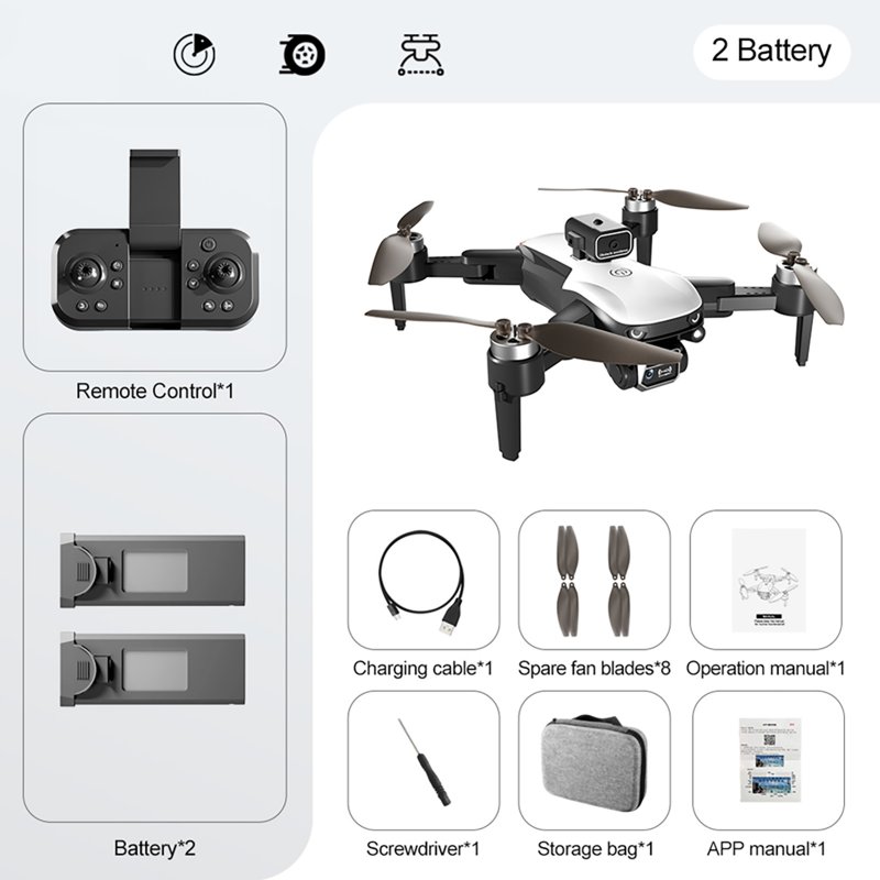 S2s Drone 5g 8k HD Esc Camera Obstacle Avoidance Helicopter Quadcopter RC Drone