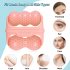 S30 2 in 1 Double headed Ice Roller With Cover Face Cooling Ice Facial Eye Skin Roller For Relieve Pain Soreness pink