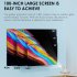 S30 Portable Projector 1280x720P Mini Video Projector with Remote Control Home Video Smart Wireless Projector Black US Plug