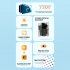 S30 Portable Projector 1280x720P Mini Video Projector with Remote Control Home Video Smart Wireless Projector Black US Plug
