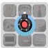 S300 Hidden Camera Detectors Infrared Scanning Light Anti Spy Detector Tracker Hidden Camera Finder With USB C Port For Home Office Black Type C interface