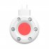 S300 Hidden Camera Detectors Infrared Scanning Light Anti Spy Detector Tracker Hidden Camera Finder With USB C Port For Home Office White Type C interface