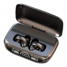S318 Wireless Headphones Noise Canceling Earphones Ultra Long Playtime Earbuds For Cell Phone PC Tablet Laptop black