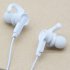 S39 3 5mm Wired Headset In ear Stereo Bass Music Earbuds Smart Gaming Headphones Mobile Computer Universal White