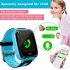 S4 Kids Smart Watch Waterproof Video Camera Sim Card Call Phone Smartwatch With Light Compatible For Ios Android pink