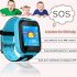 S4 Kids Smart Watch Waterproof Video Camera Sim Card Call Phone Smartwatch With Light Compatible For Ios Android pink