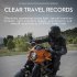 S40 Motorcycle Helmet Camera Headset 2K Sports Camera Camcorder Bike Motorcycle Helmet Action Camera Video Recorder Black