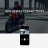 S40 Motorcycle Helmet Camera Headset 2K Sports Camera Camcorder Bike Motorcycle Helmet Action Camera Video Recorder Black