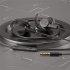 S41 In ear Wire controlled Game Headphones Bass Karaoke Smart Music Headset Mobile Computer Universal Black