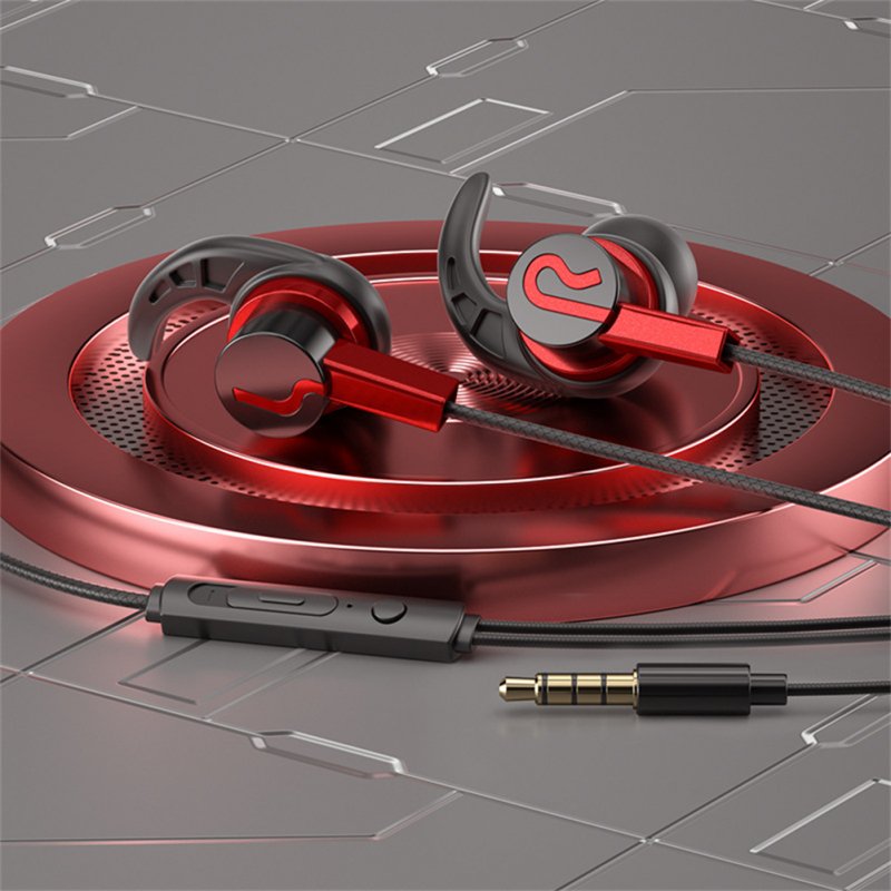 S41 In-ear Wire-controlled Game Headphones Bass Karaoke Smart Music Headset