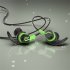 S41 In ear Wire controlled Game Headphones Bass Karaoke Smart Music Headset Mobile Computer Universal Red