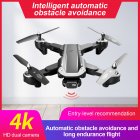 S5 Drone 4k Hd Dual Camera Wifi Fpv Intelligent Obstacle Avoidance Professional Dron Remote  Control  Quadcopter Helicopters Toy For Boys Black 1 Battery