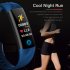 S5 Smart Bracelet Fitness Tracker Waterproof Smart Wristband Heart Rate Monitor Activity Tracker Blood Oxygen Sport Smart Band black