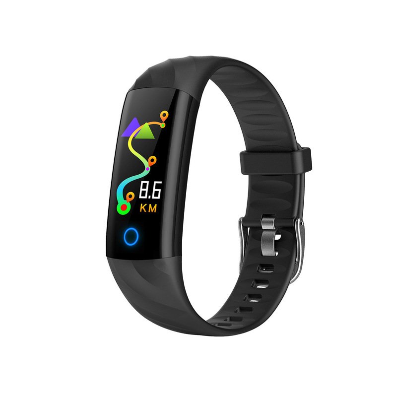 S5 Smart Bracelet Fitness Tracker Waterproof Smart Wristband Heart Rate Monitor Activity Tracker Blood Oxygen Sport Smart Band black
