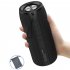 S51 Wireless Speaker Outdoor IPX5 Waterproof Dual Pairing Portable Stereo Speaker For Home Party black