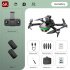 S5s Mini Drone HD Dual Camera Obstacle Avoidance Optical Flow Brushless RC Drone Foldable Quadcopter 4k 3 Batteries