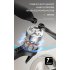 S5s RC Drone High definition Aerial Photography Brushless Quadcopter Remote Control Toy Aircraft 6K pixel 2 battery