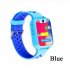 S6 Children s Smart Watch LBS Phone GPS Watch SOS Emergency Call Position Locator Outdoor Tracker Baby Anti lost Monitor Blue LBS version