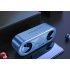 S6 Wireless Bluetooth Speaker Waterproof Portable Outdoor Loudspeaker  Black