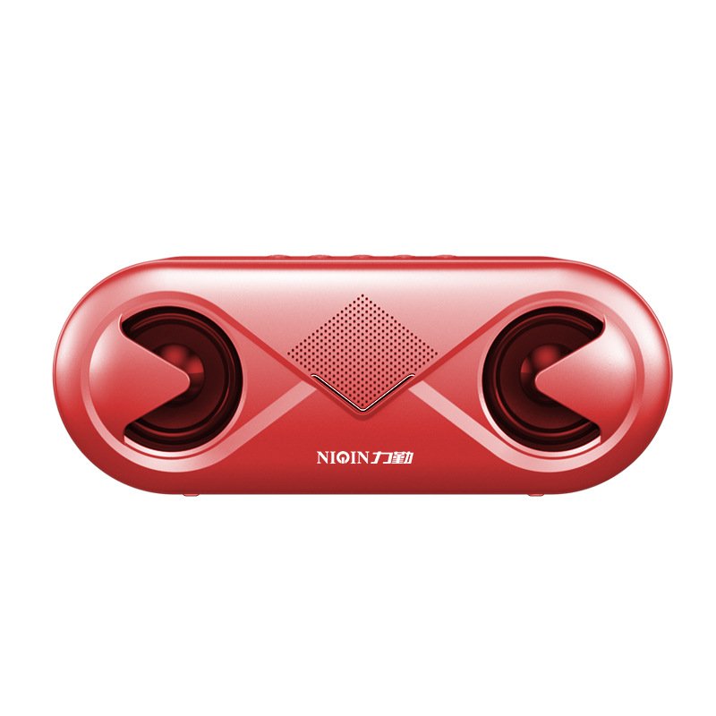 S6 Wireless Bluetooth Loudspeaker, China Red