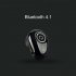 S650 4 1 Bluetooth compatible  Earphone Wireless Stereo Ultra small Sports Hands free Earbuds Black