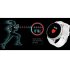 S666 Smart Bracelet Round Screen All Touch Bluetooth Call Heart Rate Monitor Fitness Tracker Fashion Sports Bracelet black