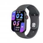 S8 Pro 8 Series Men Smartwatch Custom Dial Heart Rate Sleep Monitor Sports Smart Watch Black