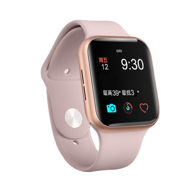 S8 Smart Watch Fitness Tracker Heart Rate Waterproof Sleep Monitoring Sports Watch Pink