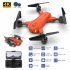 S80 Drone With 4K HD Dual Camera Foldable 2 4GHz WIFI Real time Transmission Altitude Hold RC Quadcopter Black