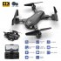 S80 Drone With 4K HD Dual Camera Foldable 2 4GHz WIFI Real time Transmission Altitude Hold RC Quadcopter Black