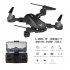 S80 Drone With 4K HD Dual Camera Foldable 2 4GHz WIFI Real time Transmission Altitude Hold RC Quadcopter Black