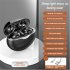 S800 Wireless Earbuds Mini Invisible Headphones Longer Playtime Ear Buds For Music Sports Fitness Work Sleep Home black