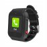 S88 Touch Screen Smart Watch GPS Global Positioning Watch for The Elderly Childrens Kids black