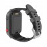S88 Touch Screen Smart Watch GPS Global Positioning Watch for The Elderly Childrens Kids black