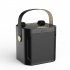 S882 Karaoke Machine With Dual Microphones Change Voice Functions Portable Speaker Subwoofer TF Card U Disk Player For Party Meeting black