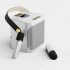 S882 Karaoke Machine With Dual Microphones Change Voice Functions Portable Speaker Subwoofer TF Card U Disk Player For Party Meeting black