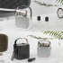 S882 Karaoke Machine With Dual Microphones Change Voice Functions Portable Speaker Subwoofer TF Card U Disk Player For Party Meeting White