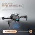 S89 Uav Hd 4k Aerial Photography Remote  Control  Quadcopter Dual Wifi Headless Mode Led Lights Folding Aircraft Model Toy For Boy Battery
